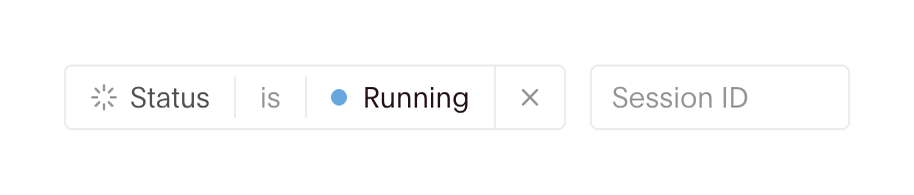 Browserbase — Sorting & filtering component