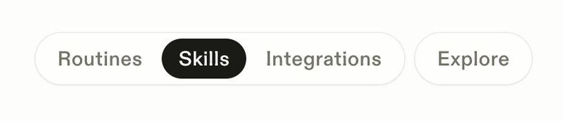 Town — Tabs component