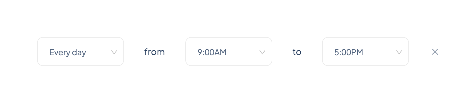 ServiceBell — Input date component