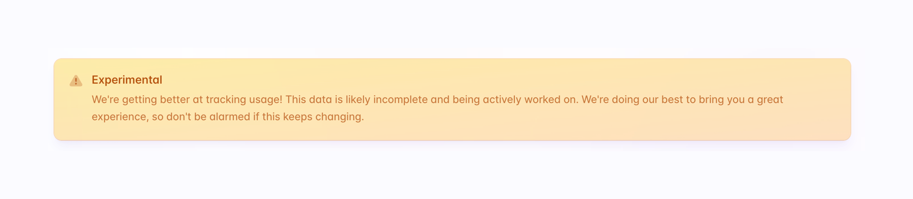 Fly — Alert component