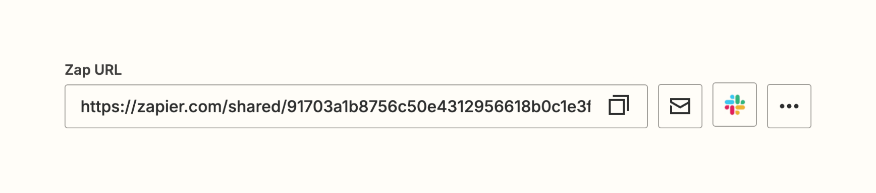 Zapier — Click to copy component