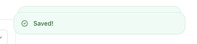 Navattic — Notification Toast component