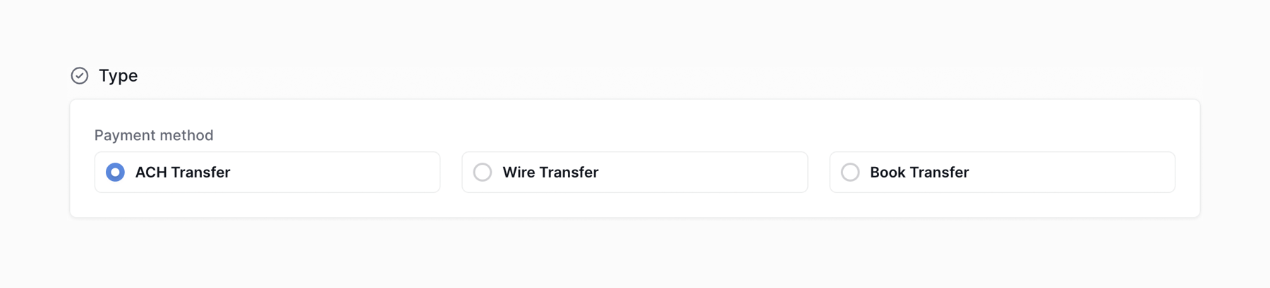Column — Checkbox & radio component