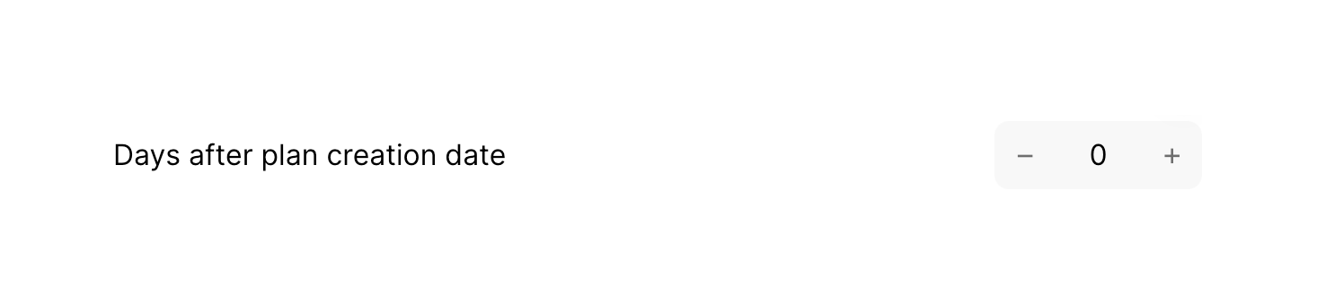 Arrows — Input number component