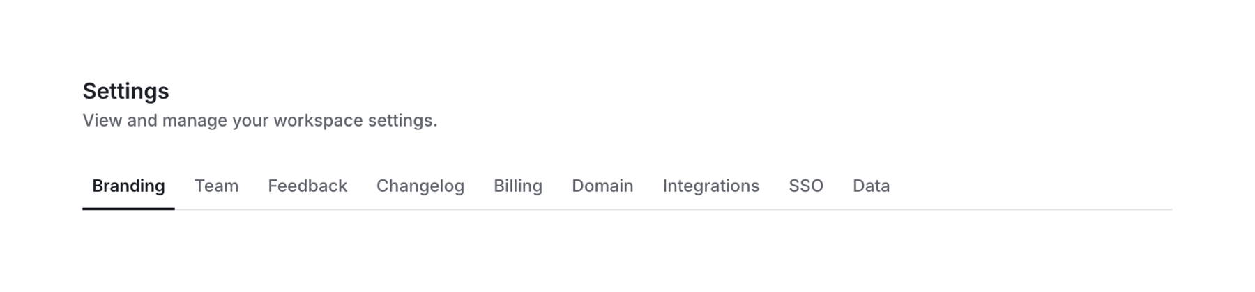 UserJot — Tabs component