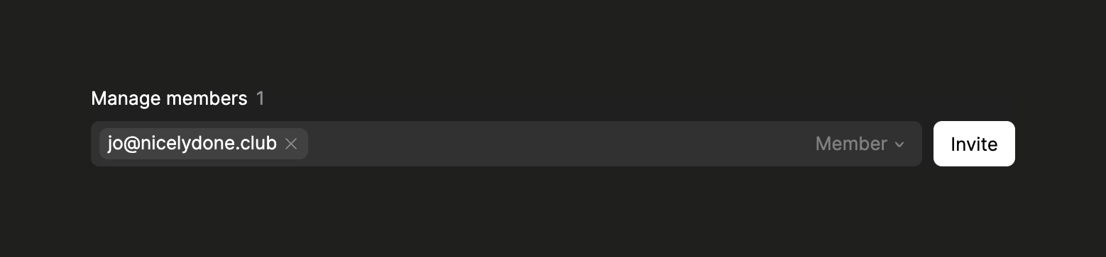 Tome — Input tag component