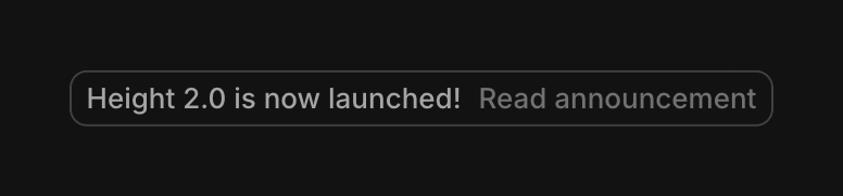 Height — Badge component