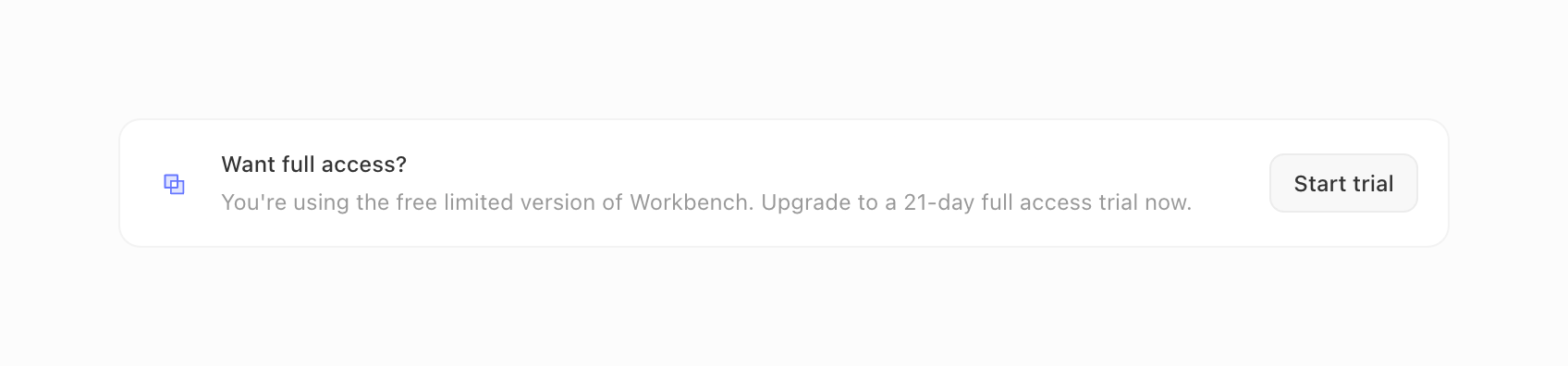 Tines — Upgrade your plan component