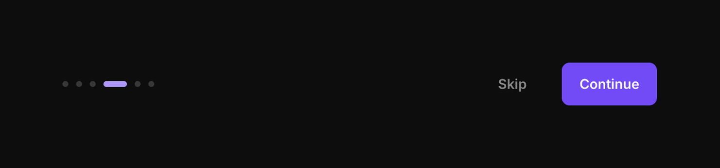 Riverside — Progress indicator component