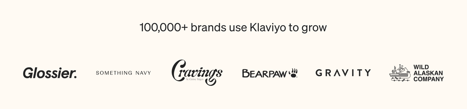 Klaviyo — Social proof component