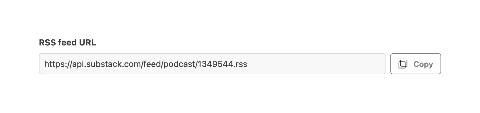 Substack — Click to copy component