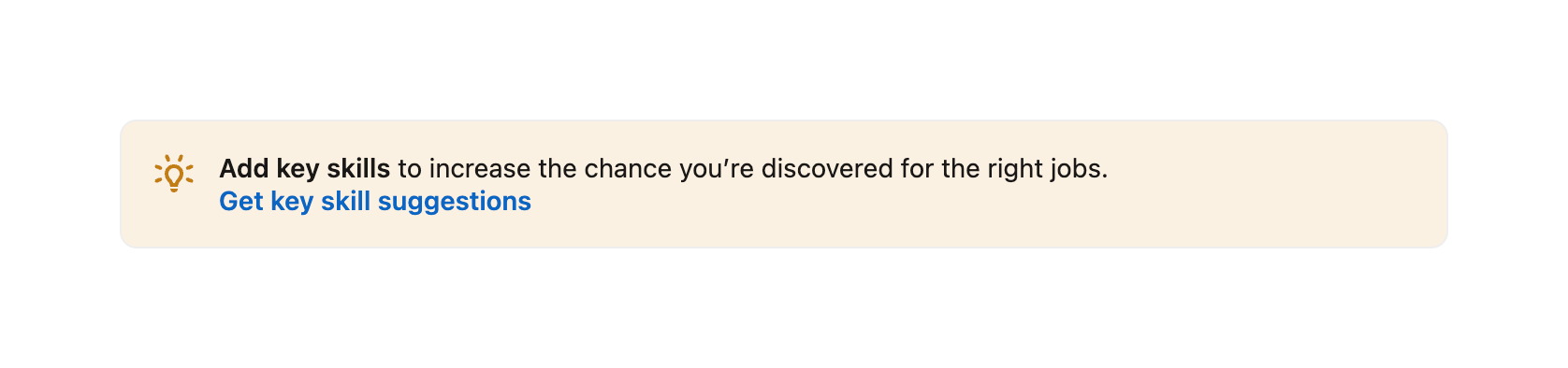 Linkedin — Alert component