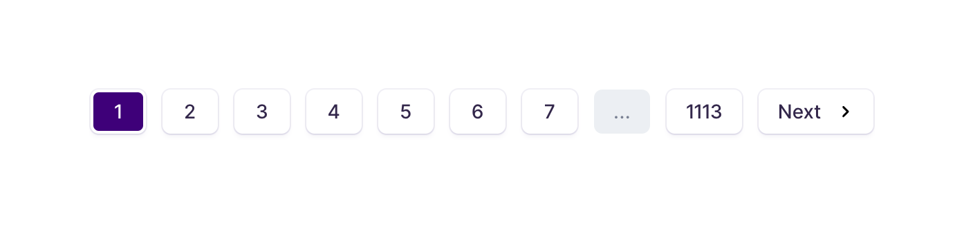 Wiza — Pagination component