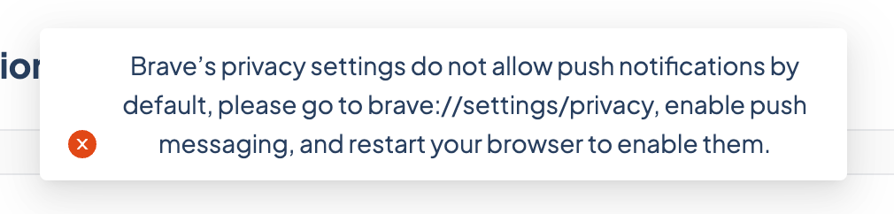 ServiceBell — Notification Toast component