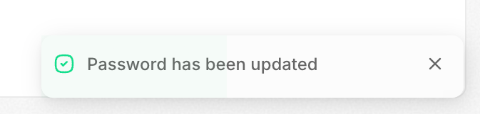 Twenty — Notification Toast component