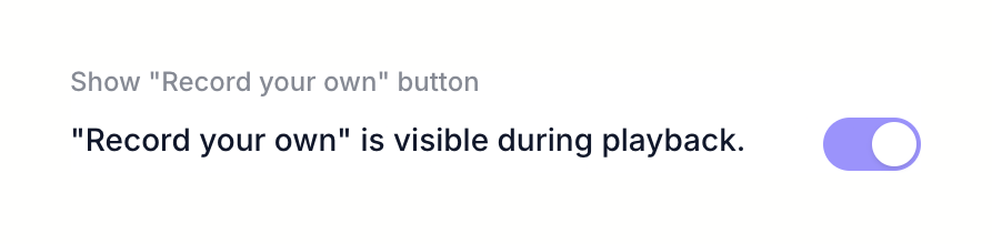 Tella — Toggle/Switch component