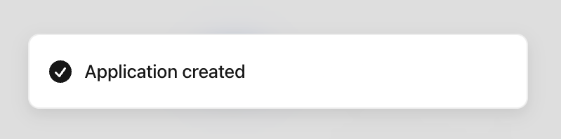 Nightwatch — Notification Toast component