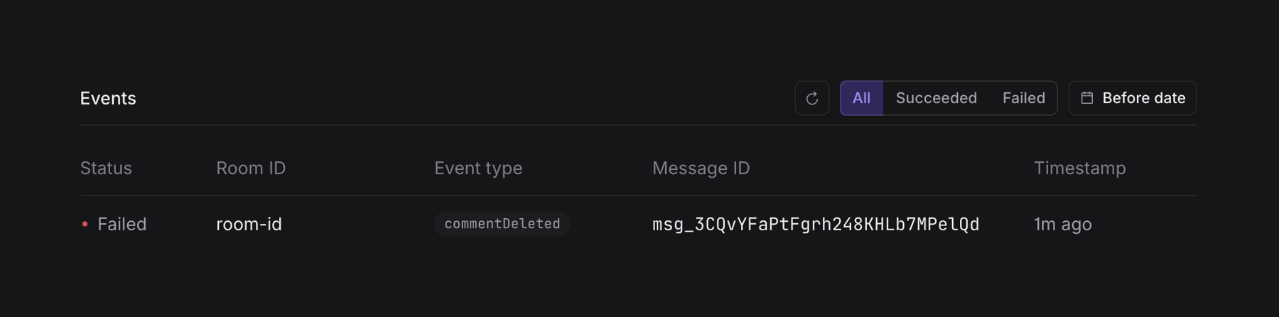 Liveblocks — Table component