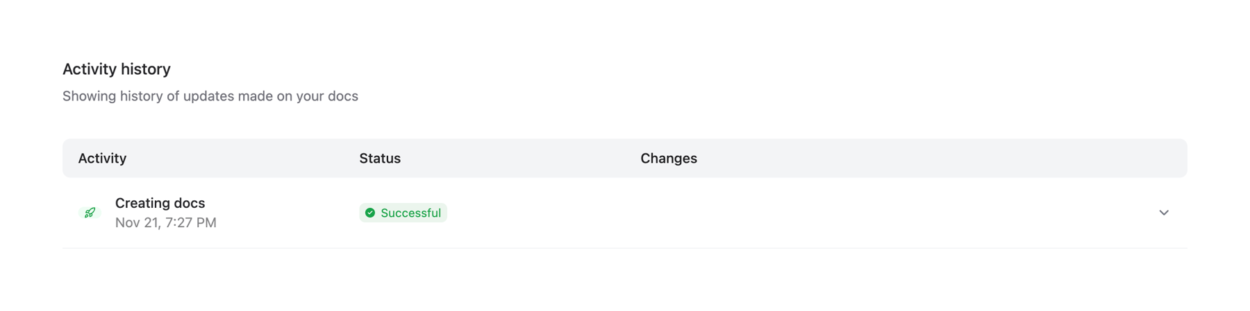 Mintlify — Table component