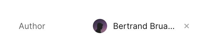 Getlog — Avatar component