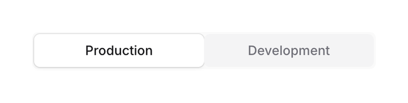 Bloom — Segmented control component