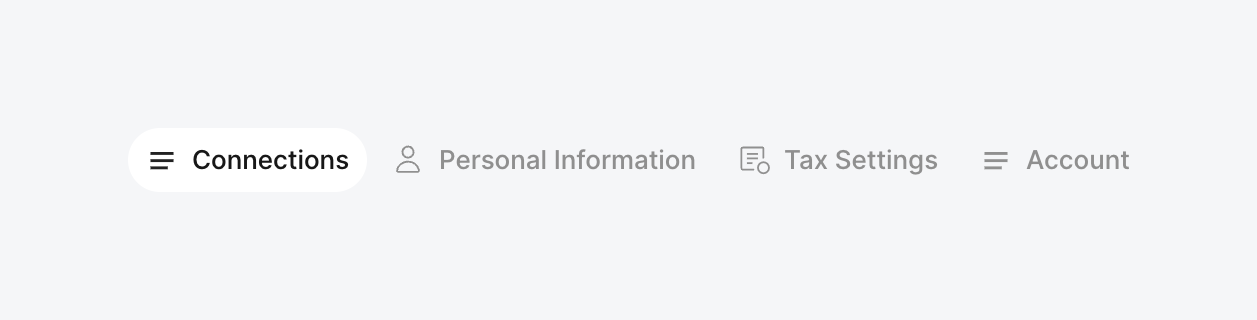 Compound Planning — Tabs component