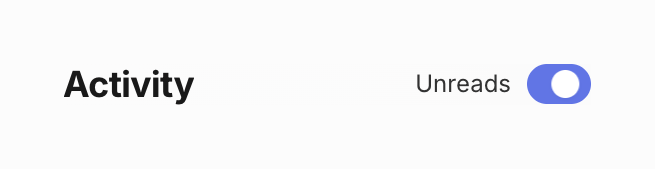 Gather — Toggle/Switch component