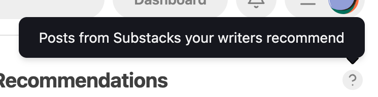 Substack — Tooltip component
