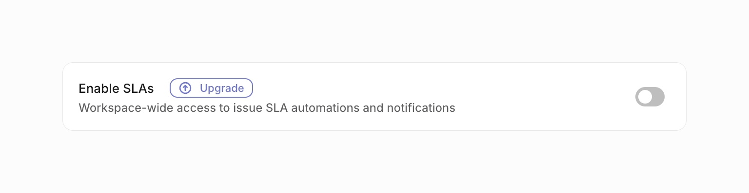 Linear — Upgrade your plan component
