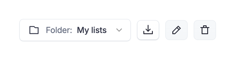 Wiza — Button group component