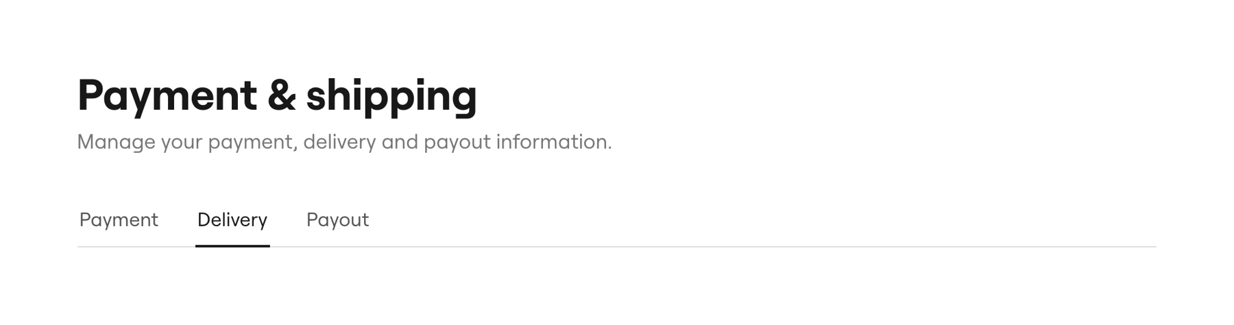 SeatGeek — Tabs component