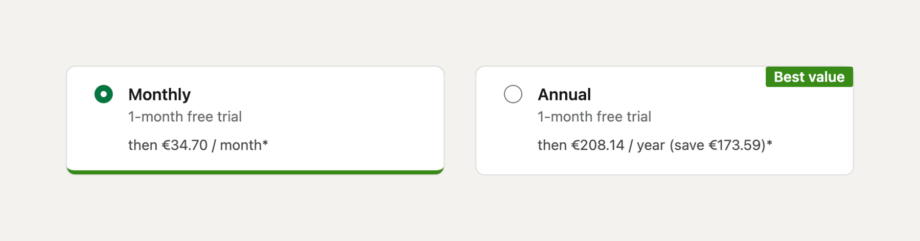 Linkedin — Checkbox & radio component