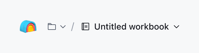 Clay — Breadcrumb component
