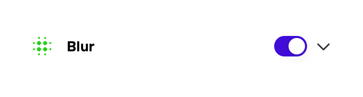 Photoroom — Toggle/Switch component