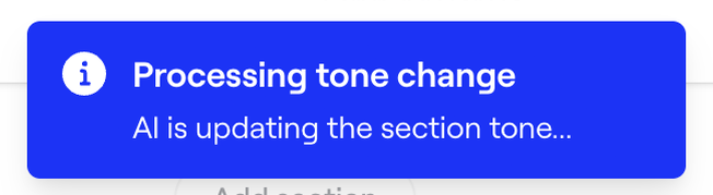 Dock — Notification Toast component