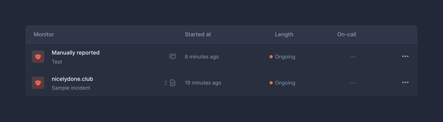 Better Stack — Table component