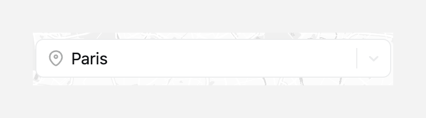 Luma — Input location component