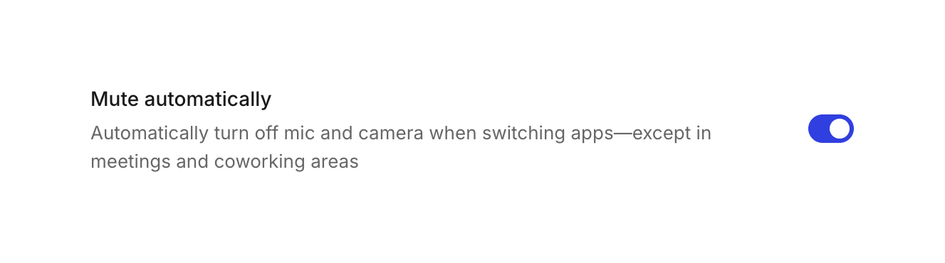 Gather — Toggle/Switch component