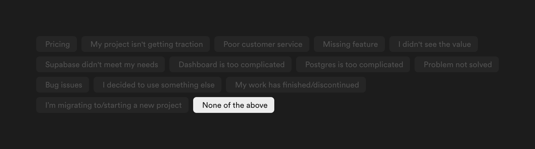 Supabase — Badge component