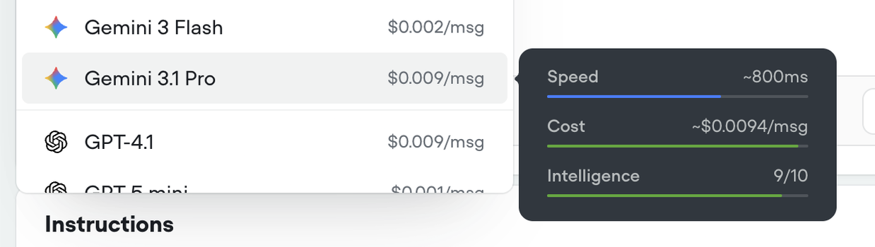 Voiceflow — Charts component