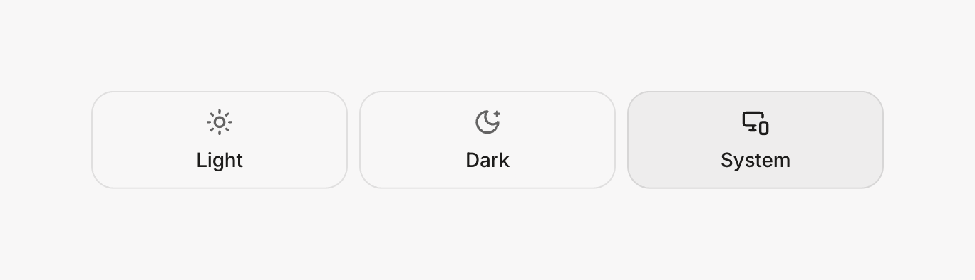 Grok — Theme settings component