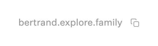 Explore — Click to copy component