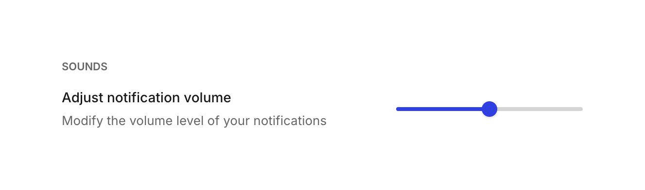 Gather — Slider component