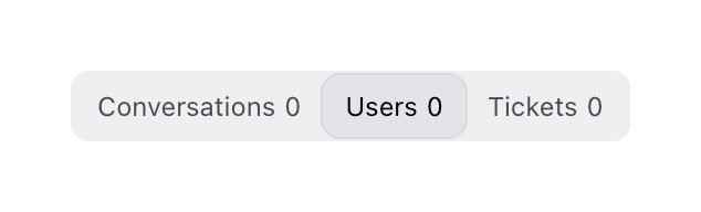 DevRev — Segmented control component