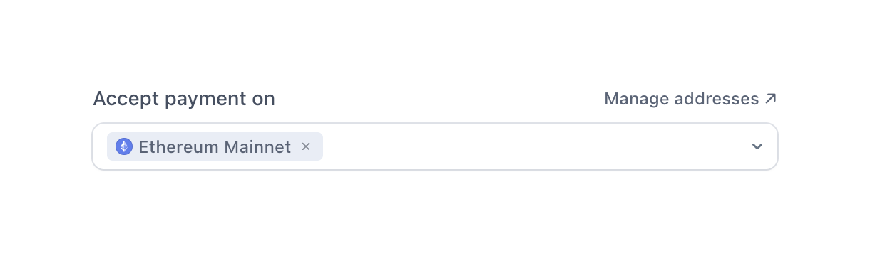 Copperx — Input tag component