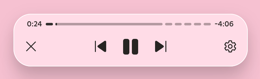 Copilot — Audio player component