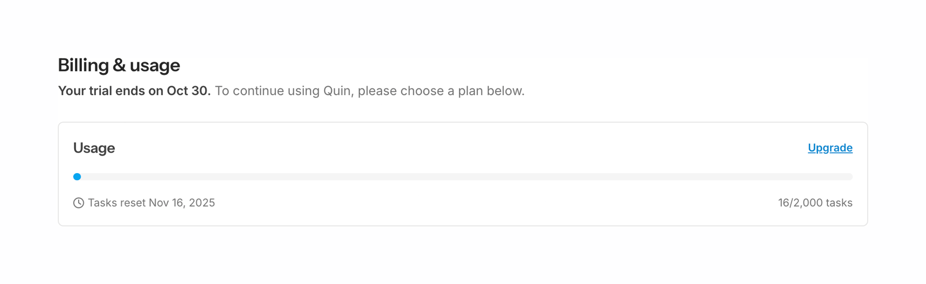 Quin — Progress indicator component