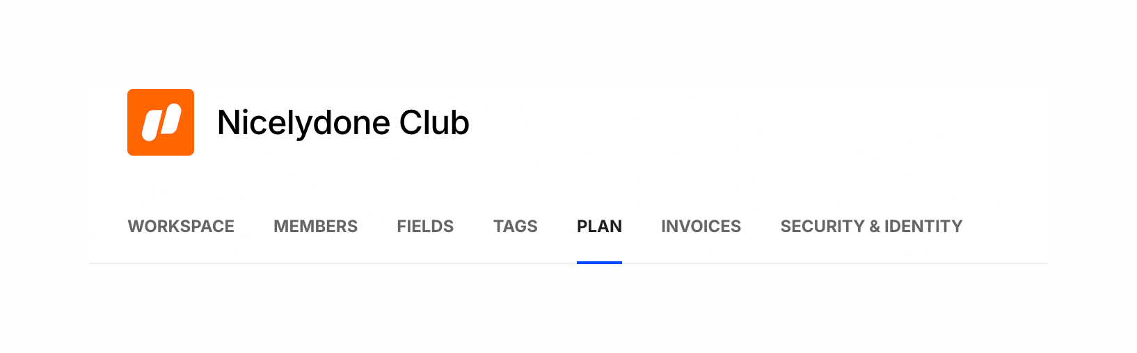 Air — Tabs component