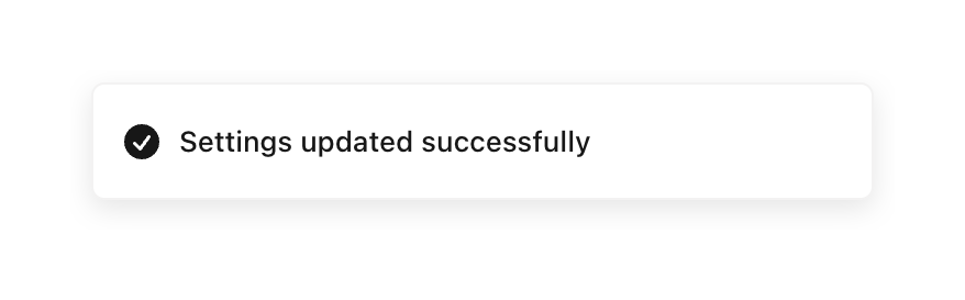 Magic Beans — Alert component