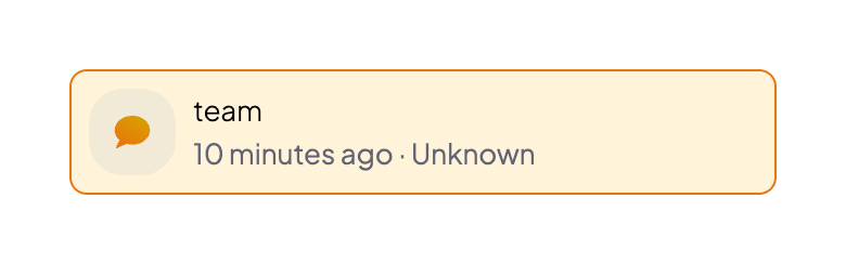 ServiceBell — Alert component